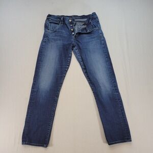 Citizens of Humanity Emerson Jeans Womens 24 Blue Slim Boyfriend Button Fly